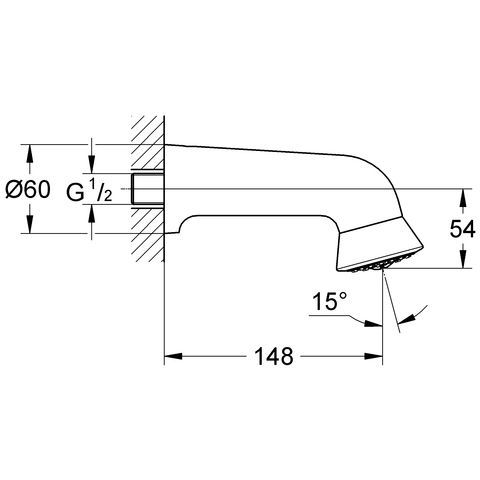 GROHE Relexa 60 Kopfbrause