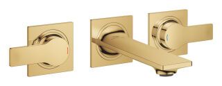 GROHE 3-L-WT-Wandbatterie Allure 20189_2 FMS Ausl. 150mm cool sunrise