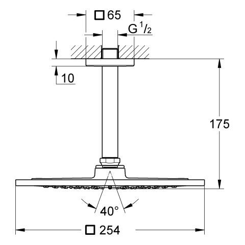GROHE Rainshower Aqua 10