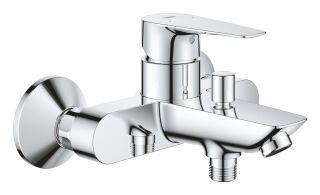 GROHE BauEdge Einhand-Wannenbatterie Wandmontage