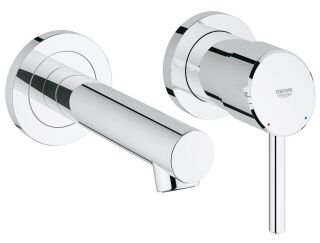 GROHE Concetto 2-Loch-WT-Batterie Wandmontage FMS