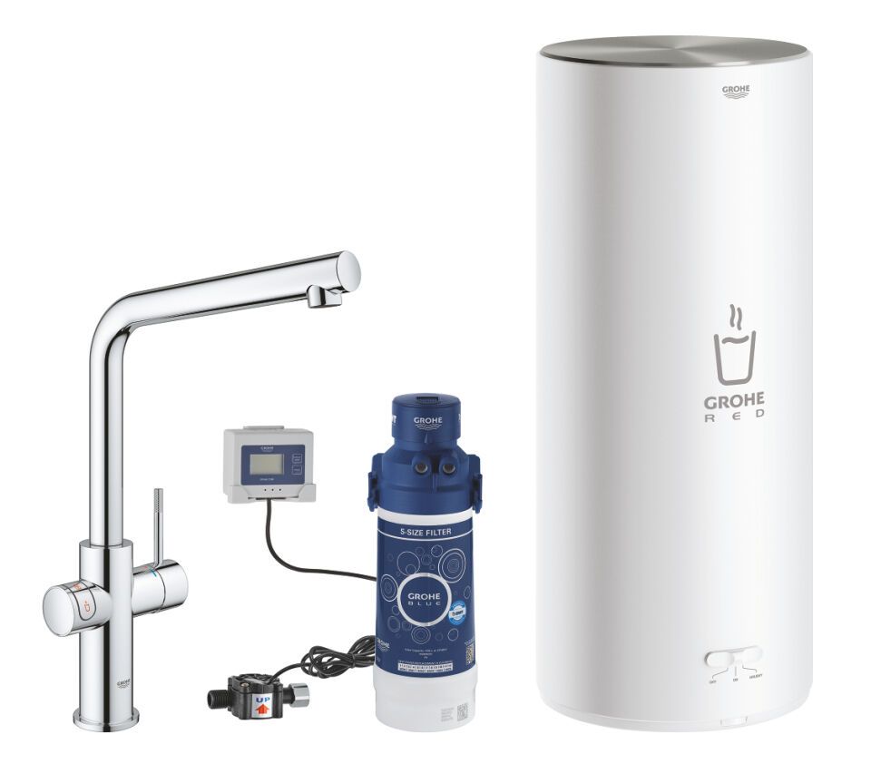 GROHE Red Duo Armatur und Boiler