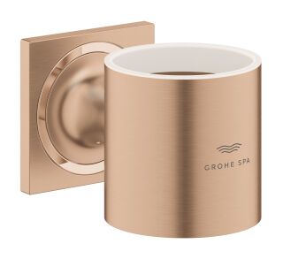 GROHE Halter Allure 40278_1 für Glas oder Seifenspender warm sunset gebürstet