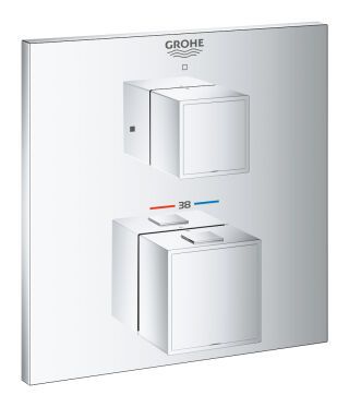 GROHE THM-Brausebatterie Grohtherm Cube 24153 FMS für 35604 chrom