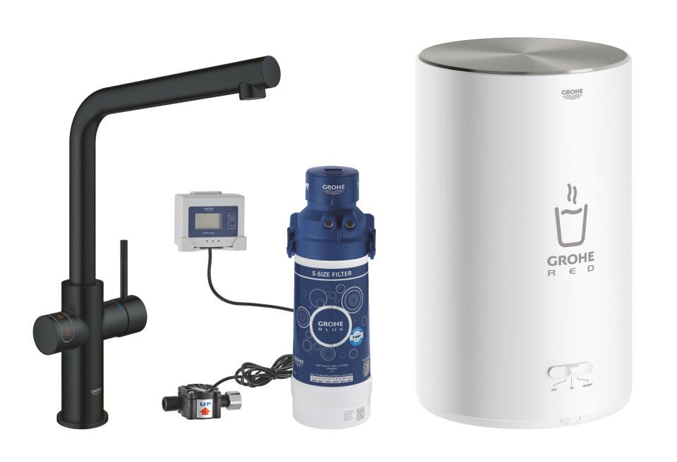 GROHE Red Duo Armatur und Boiler