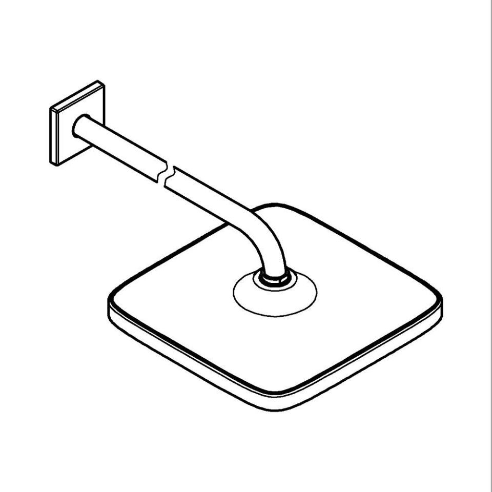 GROHE Tempesta Cube 250 Kopfbrausenset