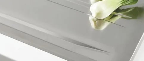 Abgeflachter Rand, mit geneigtem 3 mm hohen Randprofil