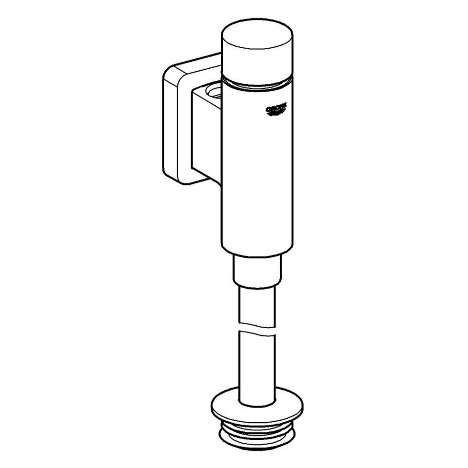 GROHE Rondo Urinal-Druckspüler
