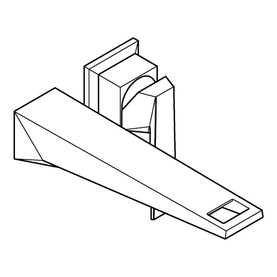 GROHE Allure Brilliant 2-Loch-WT-Wandbatterie FMS