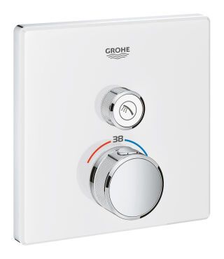 GROHE THM Grohtherm SmartControl 29153 eckig FMS 1 Absperrventil moon white