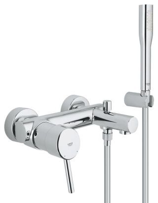 GROHE Concetto EH-Wannenbatterie Wandmontage