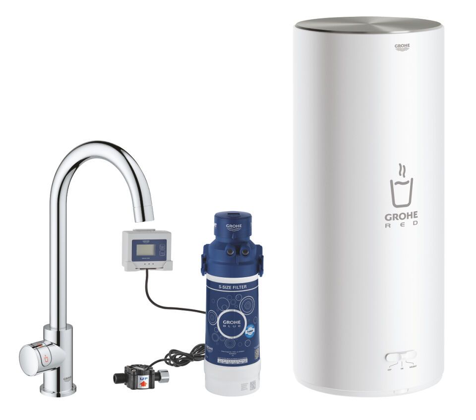 GROHE Red Mono Standventil und Boiler