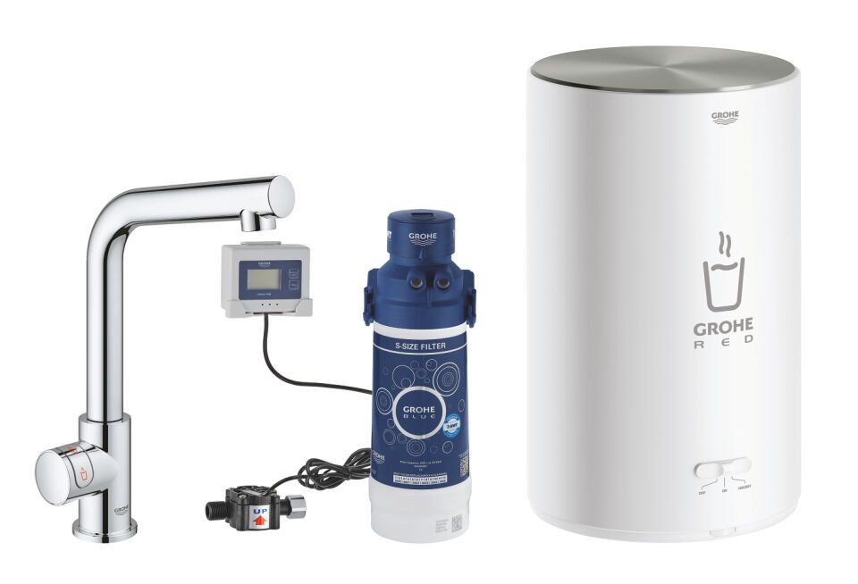 GROHE Red Mono Standventil und Boiler