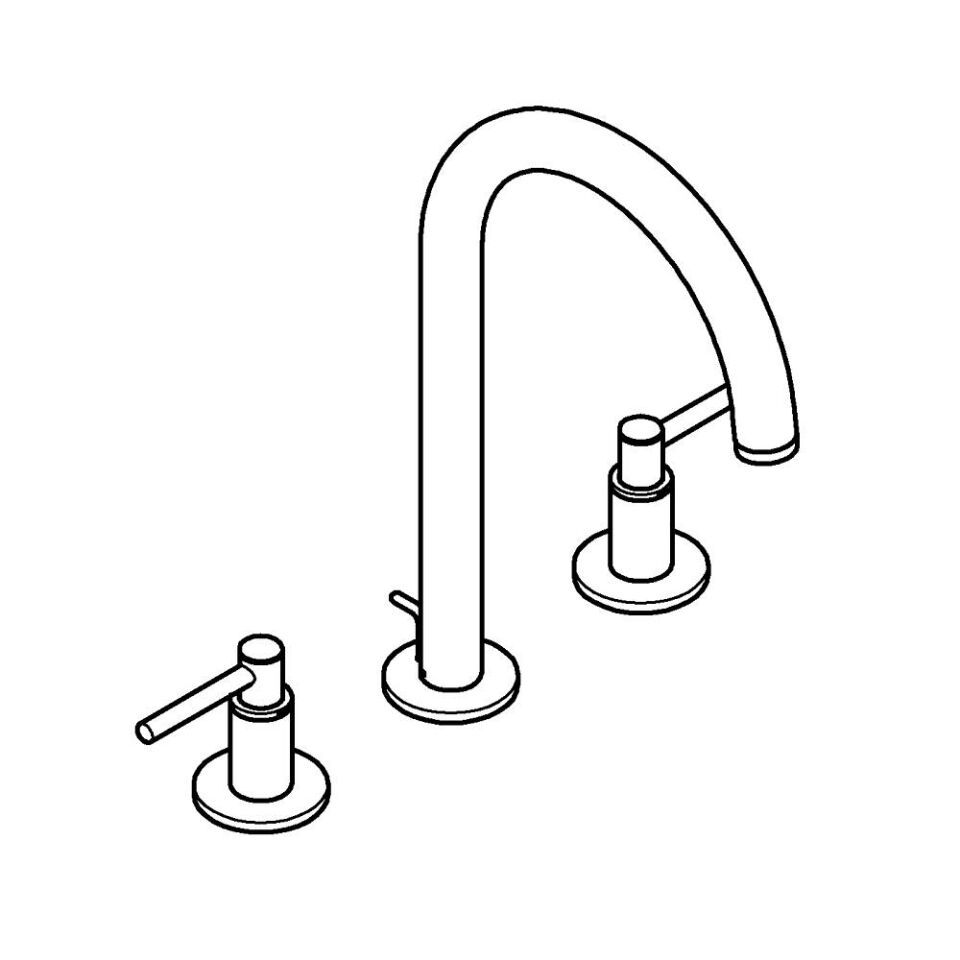 GROHE Atrio 3-Loch-WT-Batterie FMS