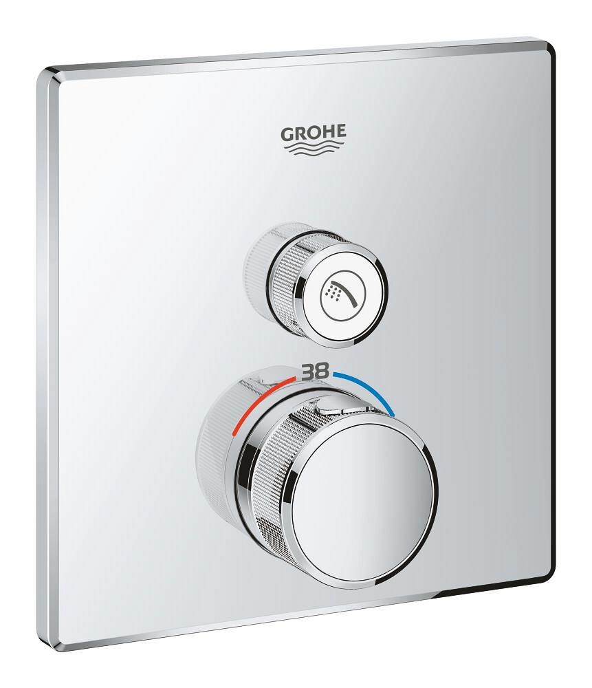 Grohtherm SmartControl Thermostat eckig FMS