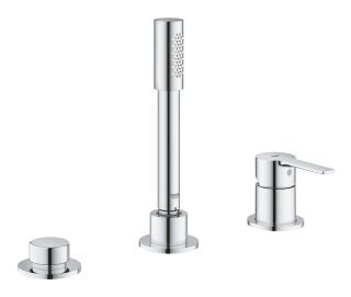 GROHE Lineare 3-Loch EH-Wannenkombination