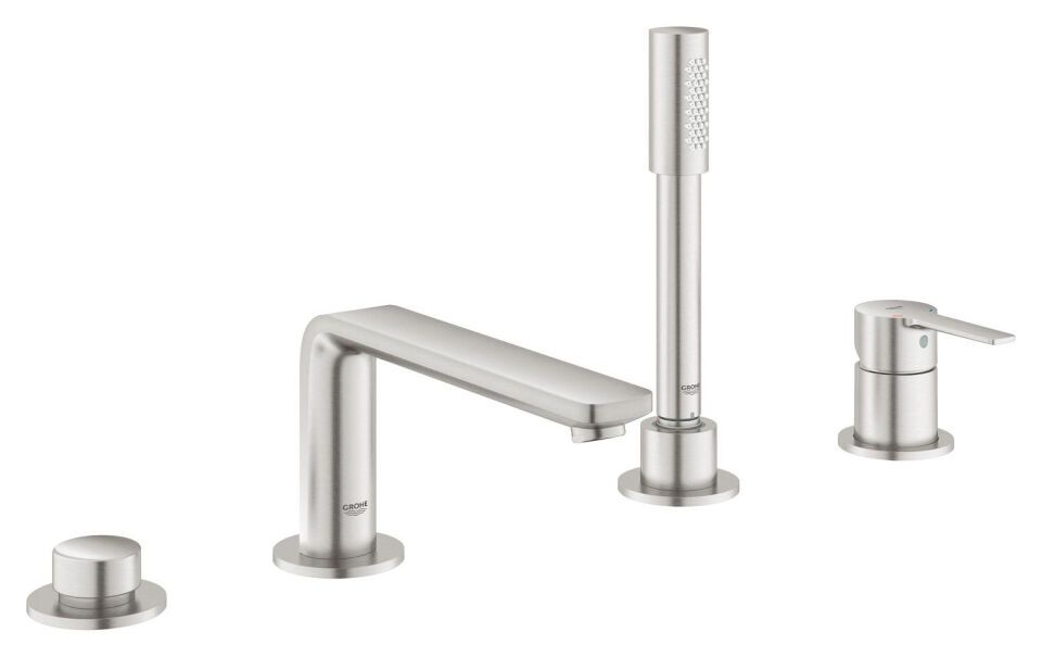 GROHE Lineare 4-Loch EH-Wannenkombination