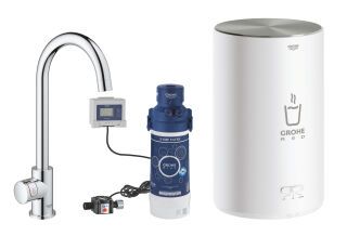 GROHE Standventil/Boiler GROHE Red Mono 30085_1 M-Size C-Auslauf chrom