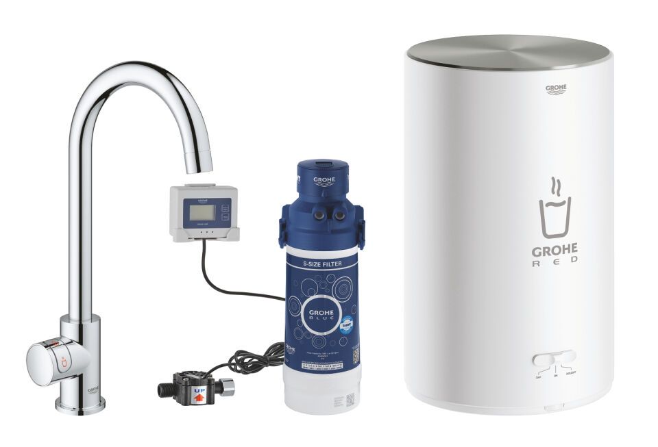 GROHE Red Mono Standventil und Boiler