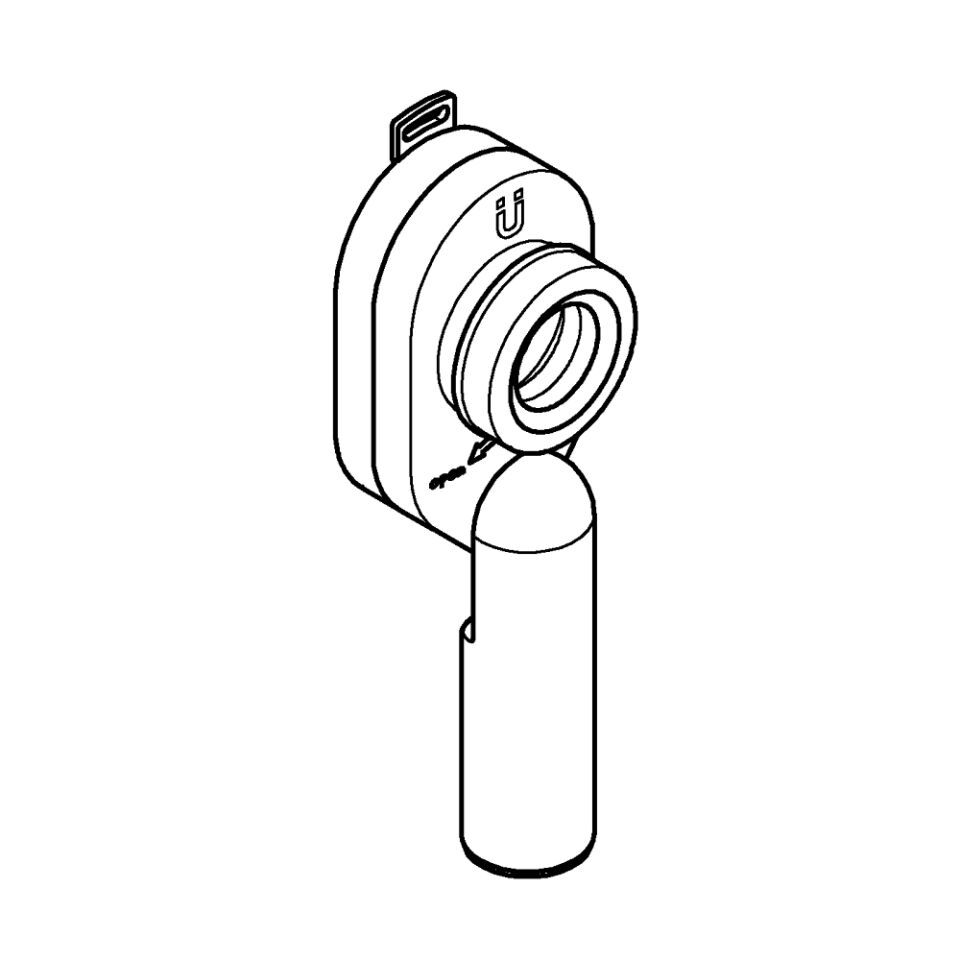 GROHE Urinal-Absaugeformstück 39733 vertikaler Abgang