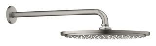 GROHE Kopfbrauseset Rainshower C 310 100738 Br.-arm 380mm 8l/min satin steel