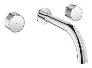 GROHE 3-L-WT-Wandbatt. Atrio Private C. 20589 FMS Knopfbetätigung chrom