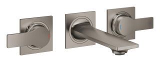 GROHE 3-Loch-WT-Wandbatterie Allure 20189_2 FMS für 29025 Ausl. 150mm satin graphite