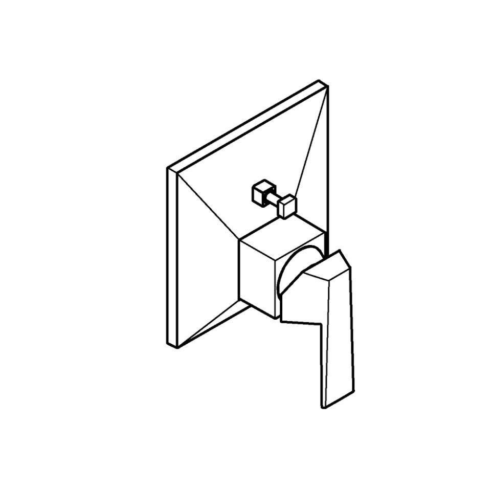 GROHE Allure Brilliant EH-Wannenbatterie FMS