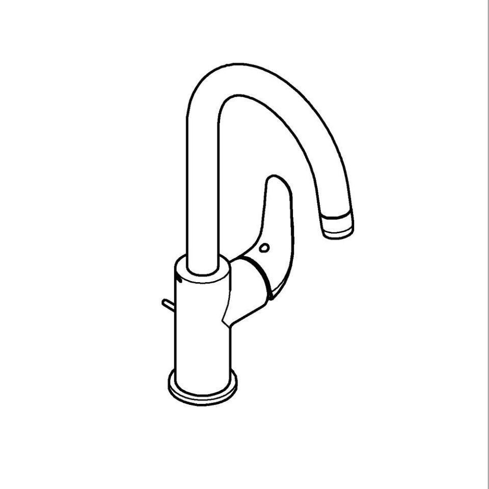 GROHE Euroeco WT-Batterie