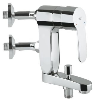 GROHE Eurostyle C Vertica Einhand-Wannenbatterie Wandmontage
