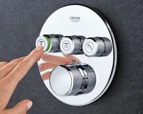 Grohtherm SmartControl Unterputz im runden Design