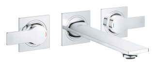 GROHE 3-L-WT-Wandbatterie Allure 20193_2 FMS für 29025 Ausl. 208mm chrom