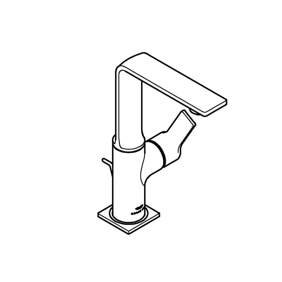 GROHE EH-WT-Batterie Allure 32146_1 L-Size supersteel