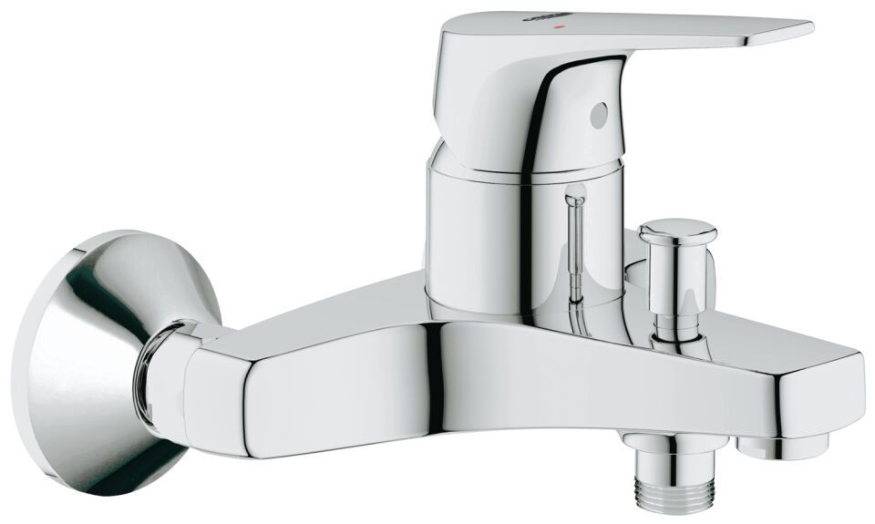 GROHE BauFlow EH-Wannenbatterie Wandmontage