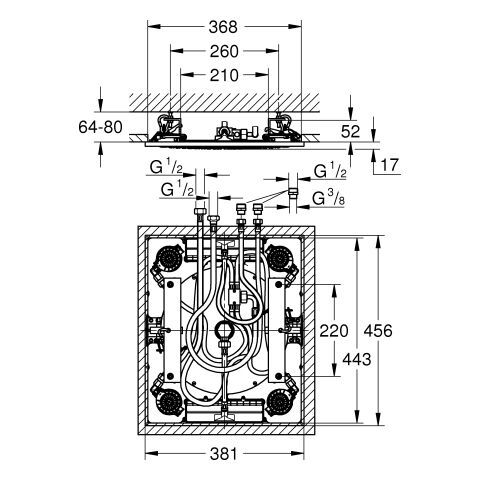 GROHE Rainshower Aqua 15