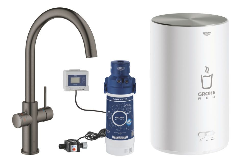 GROHE Red Duo Armatur und Boiler