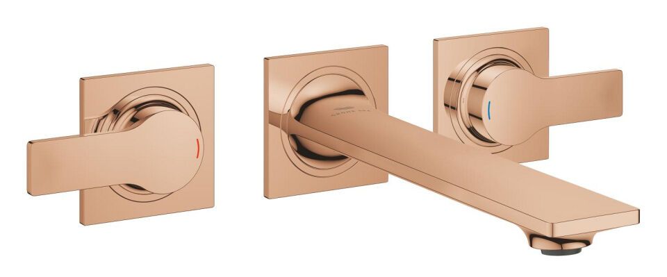 GROHE Allure 3-Loch-WT-Wandbatterie FMS