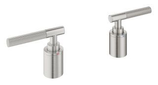 GROHE Hebelgriffe Atrio Private C. 48651 Rändelstruktur supersteel