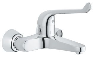 GROHE Euroeco Spezial Sicherheitsmisch-WT-Batterie Wandmontage