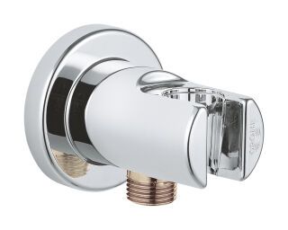 GROHE Relexa Wandanschlussbogen mit Wandbrausehalter