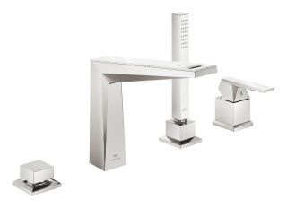 GROHE 4L-Wannenkomb. Allure Brilliant PC 29525 Griff WA-Caesarstone supersteel