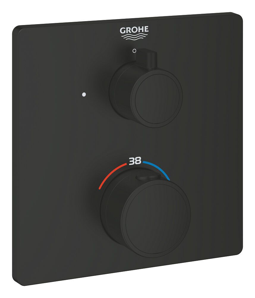 Grohtherm THM-Brausebatterie FMS eckig