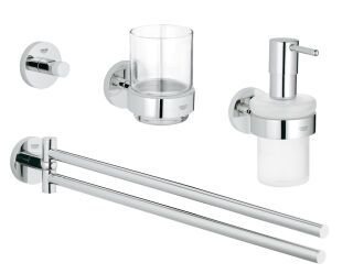 GROHE Essentials Waschtisch-Set 4 in 1