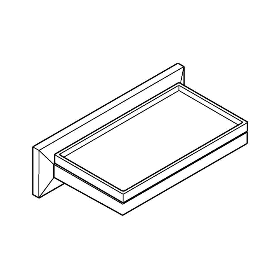 GROHE Allure Brilliant Ablage mit Seifenschale