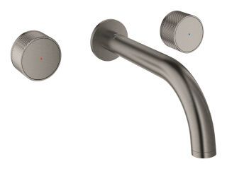GROHE 3-L-WT-Wandbatt. Atrio Private C. 20589 FMS Knopfbet. hard graphite geb.