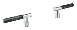 GROHE Hebelgriffe Atrio Private C. 48459 Vanilla Noir Caesarstone chrom