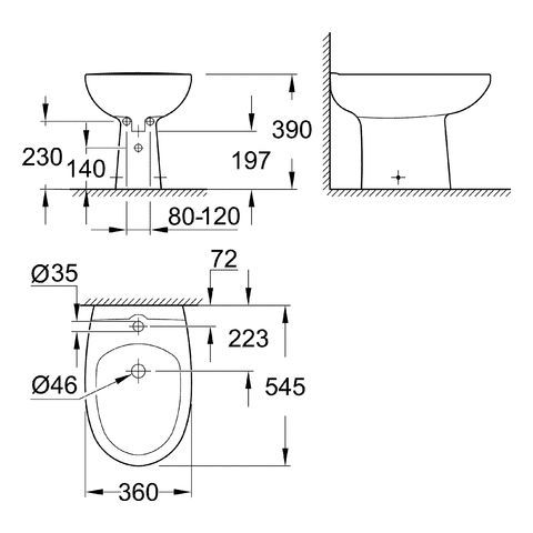 GROHE Bau Keramik Standbidet