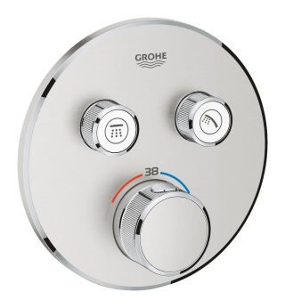 Grohtherm SmartControl Thermostat FMS rund