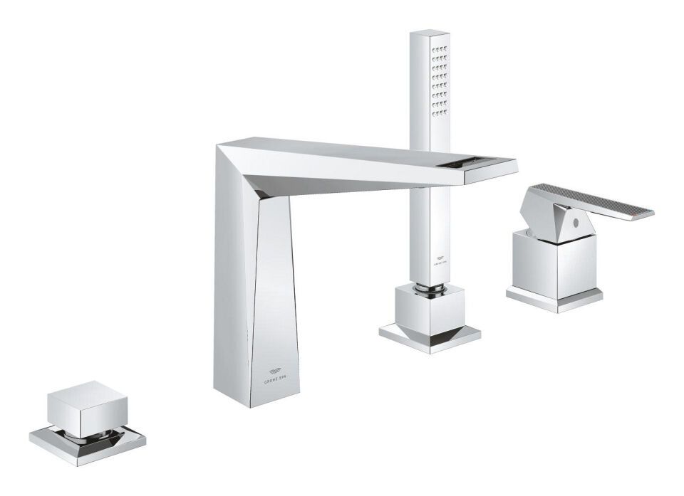 GROHE Allure Brilliant Private C. 4-Loch-Wannen-Kombination