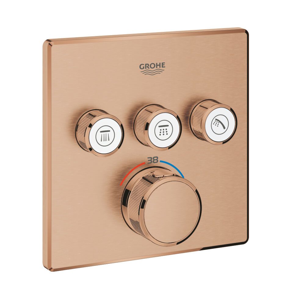 Grohtherm SmartControl Thermostat eckig FMS